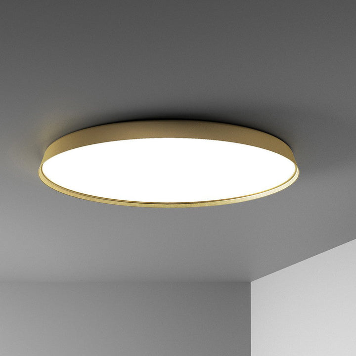 Compendium Plate Flush Mount Lighting Fixtures Luceplan Brass 2700K - Warm White