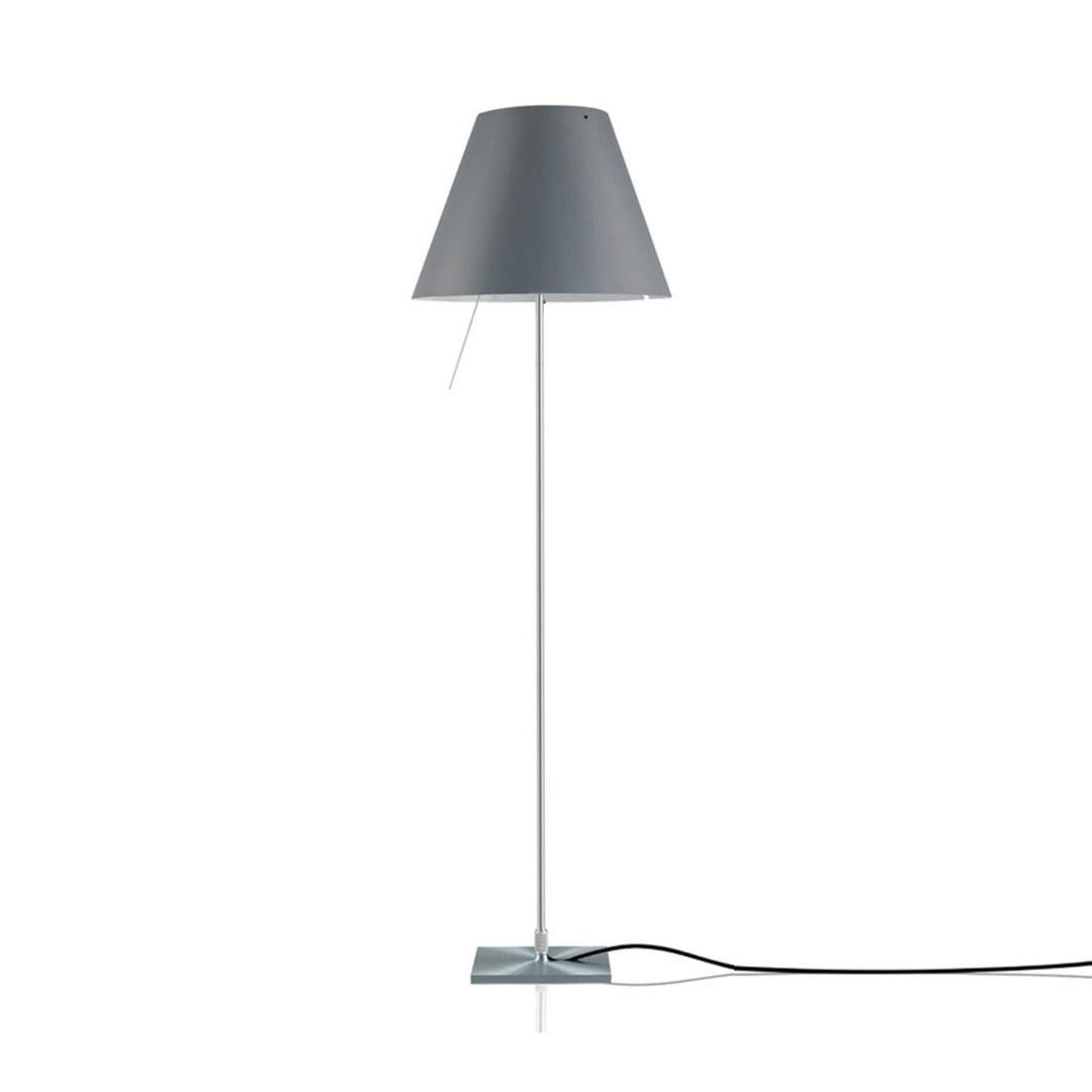 Costanza Floor Lamp Floor Lamps Luceplan Concrete Gray On / Off Switch