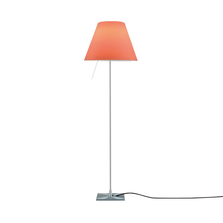 Costanza Floor Lamp Floor Lamps Luceplan Edgy Pink On / Off Switch