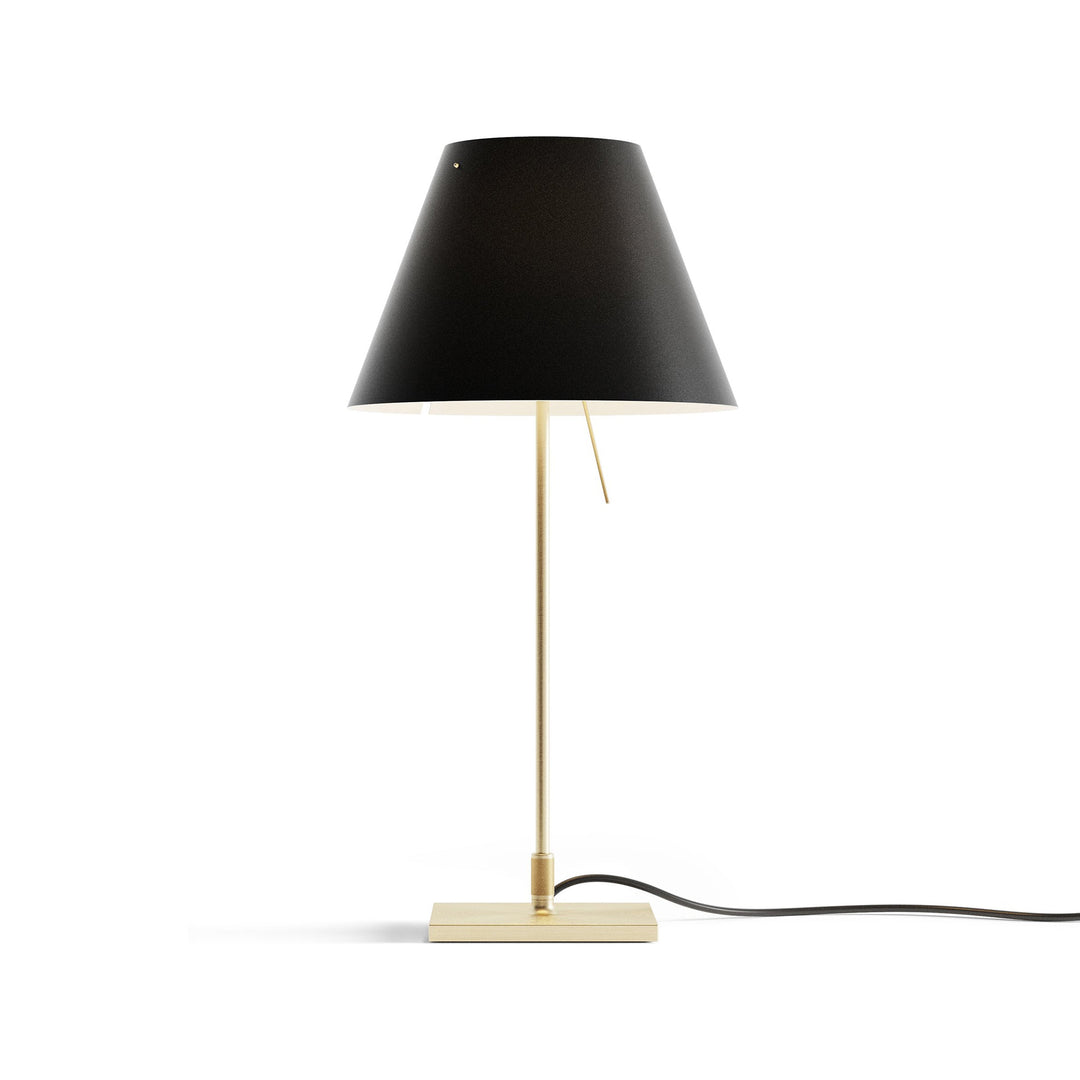 Costanza Table Lamp Table Lamps Luceplan Liquorice Black Off White