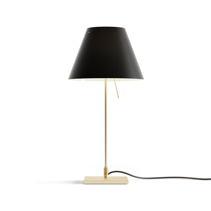 Costanza Table Lamp Table Lamps Luceplan Liquorice Black Off White