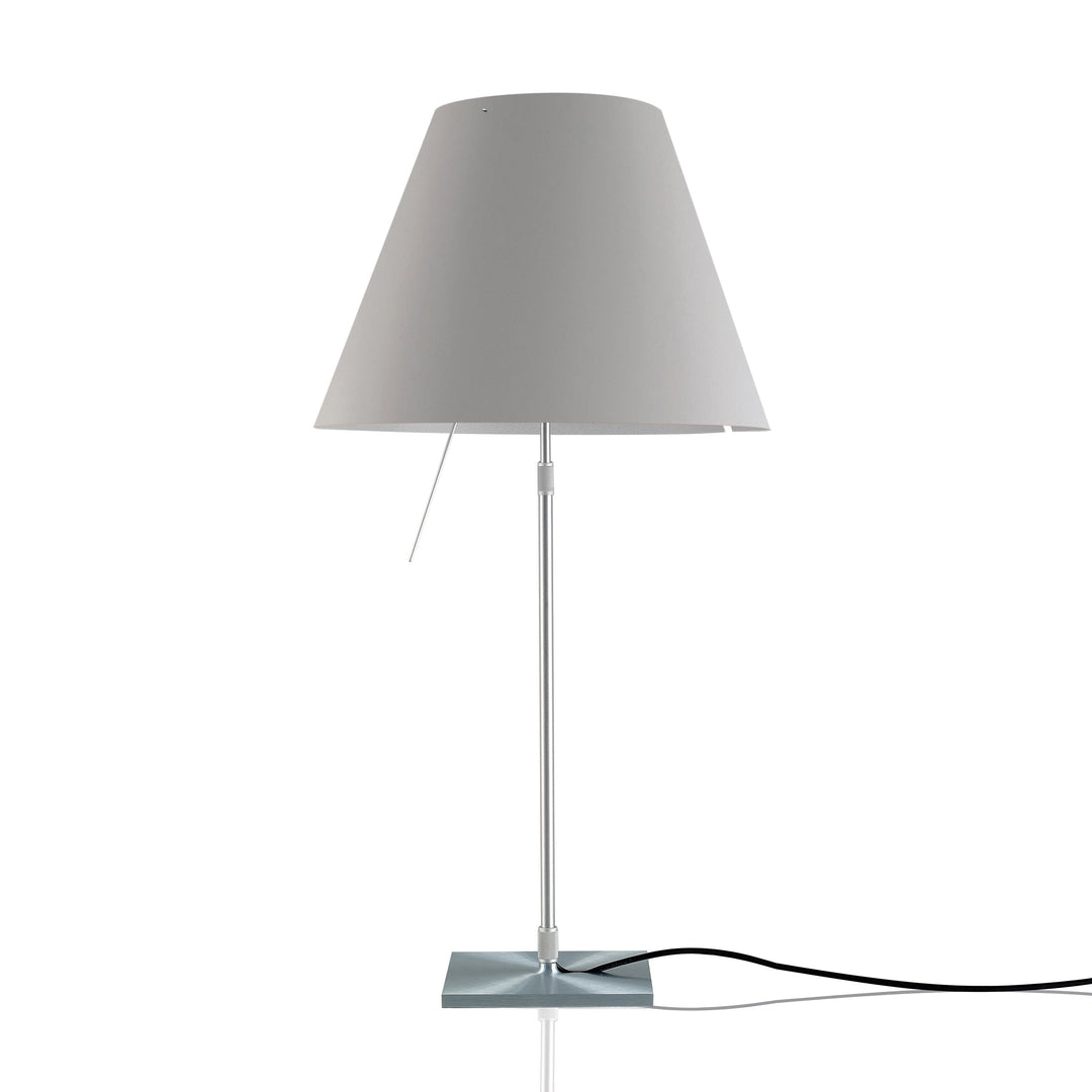 Costanza Table Lamp with Sensor Dimmer Table Lamps Luceplan Mistic White