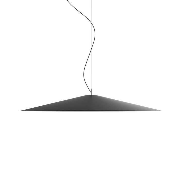 Koine Pendant Light Lighting Luceplan Black Large: 33.8 in diameter 2700K - Warm White