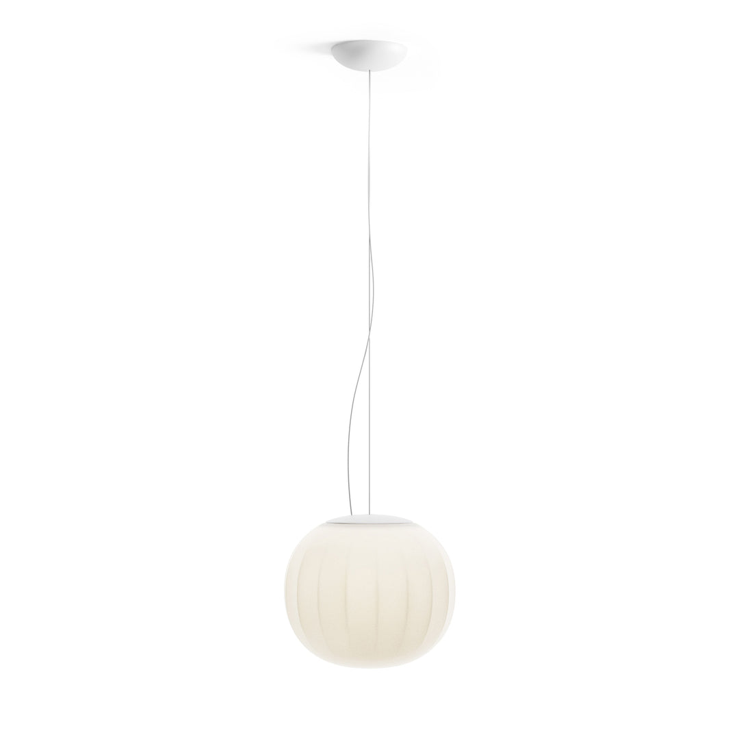 Lita Pendant Light - Matt White, Medium 11.8 in - Showroom Sale