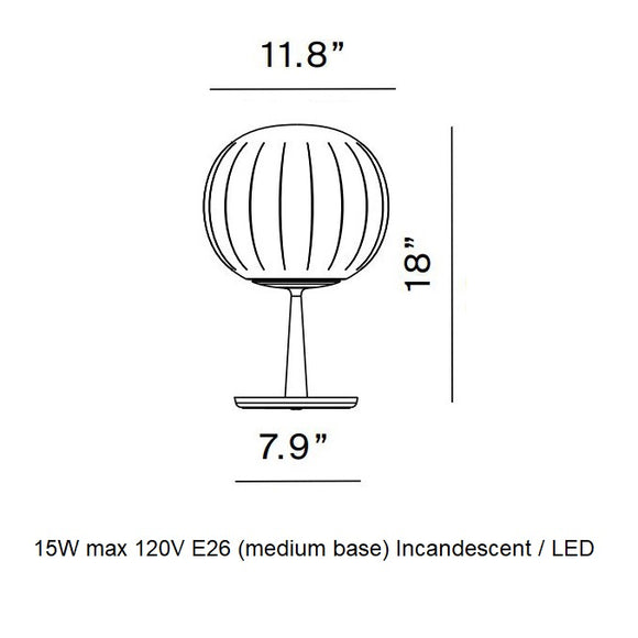 Lita Table Lamp Table Lamps Luceplan