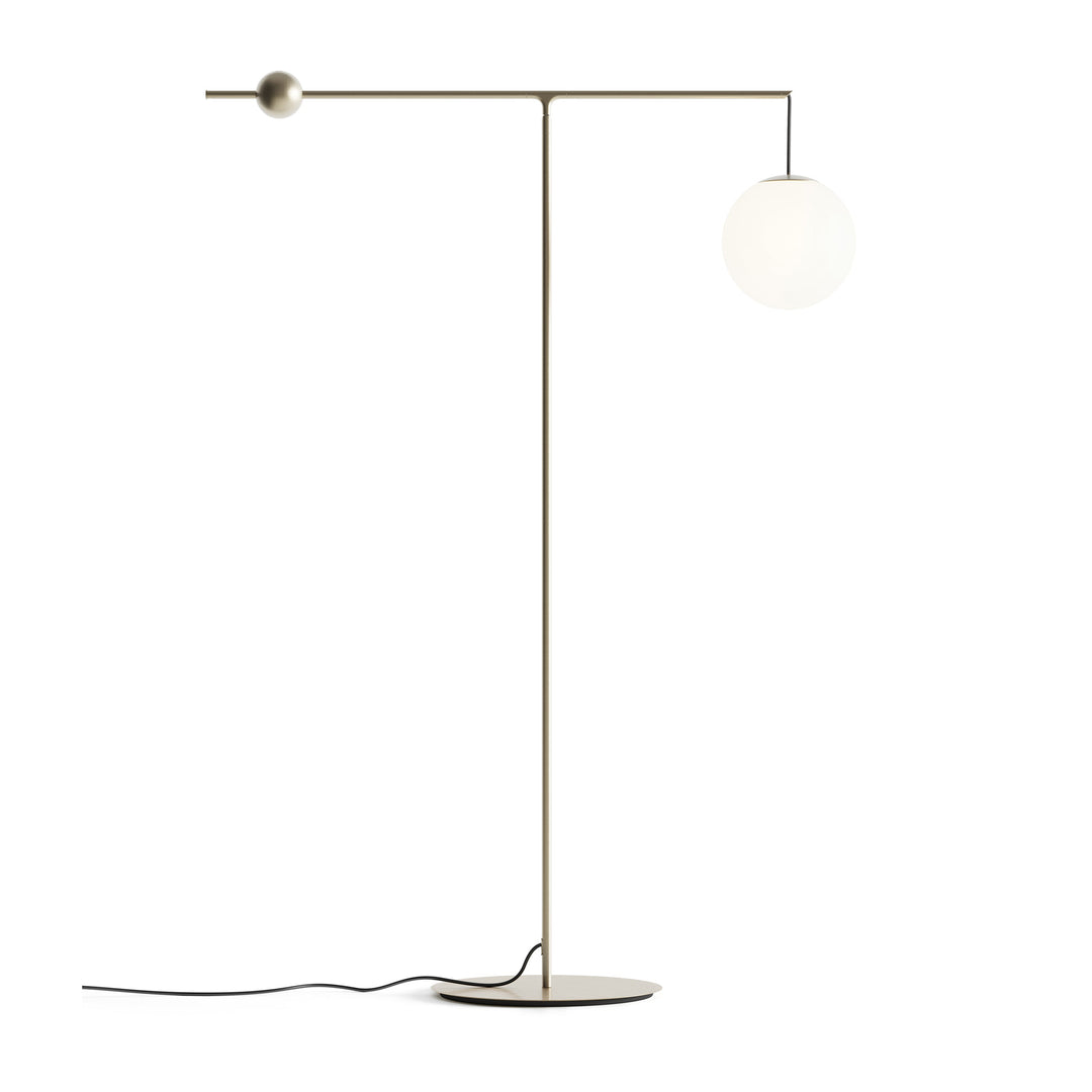 Malamata Adjustable Floor Lamp Floor Lamps Luceplan Brass
