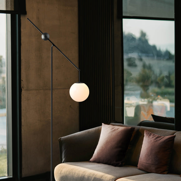 Malamata Adjustable Floor Lamp Floor Lamps Luceplan