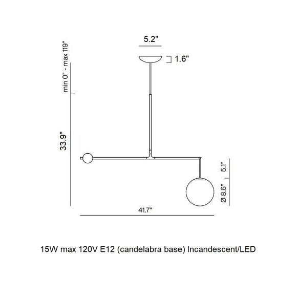 Malamata Adjustable Pendant Light Lighting Luceplan