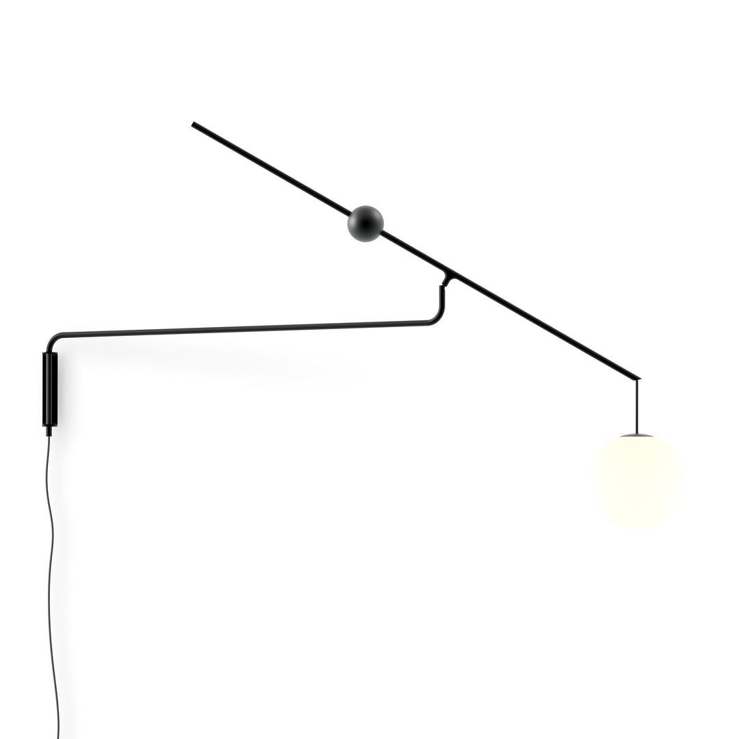 Malamata Wall Sconce Luceplan Black