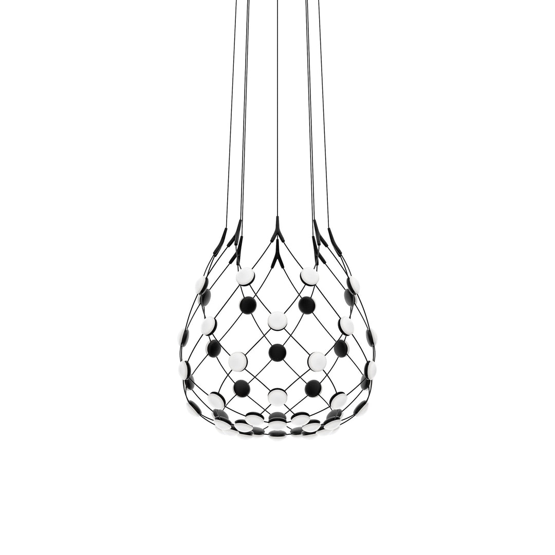 Mesh Suspension Light Lighting Luceplan Small: 21.6 in diameter 36 in