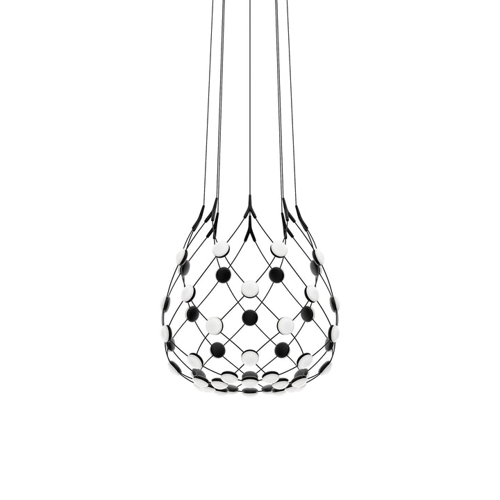Mesh Suspension Light Lighting Luceplan Small: 21.6 in diameter 36 in