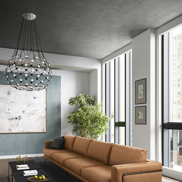 Mesh Suspension Light Lighting Luceplan