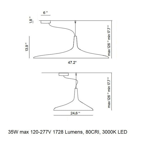Soleil Noir Pendant Light Lighting Luceplan