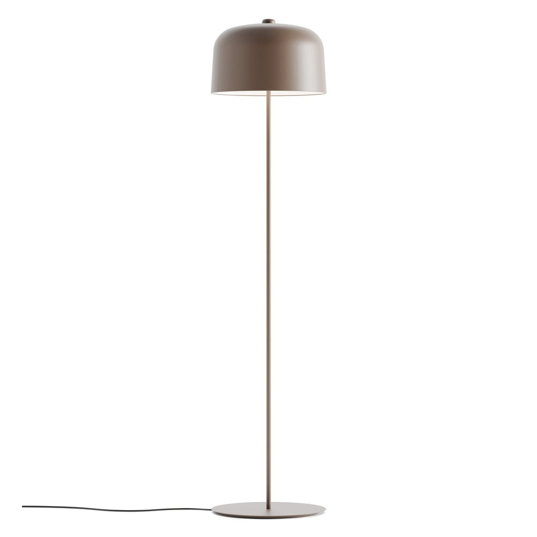 Zile Floor Lamp Floor Lamps Luceplan Matte Brick Red