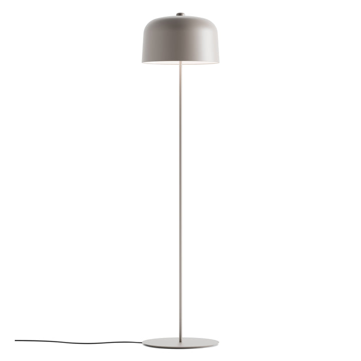 Zile Floor Lamp Floor Lamps Luceplan Matte Dove Grey