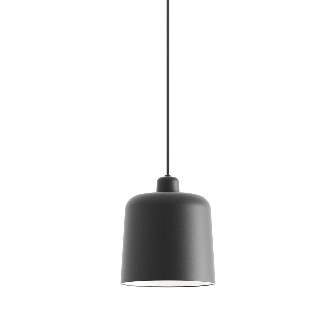 Zile Pendant Light Lighting Luceplan Matte Black Small: 7.9 in diameter