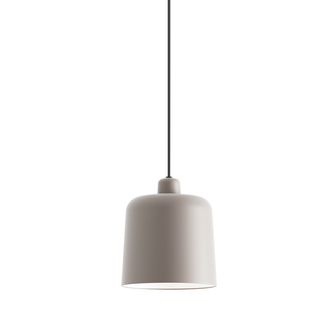 Zile Pendant Light Lighting Luceplan Matte Dove Grey Small: 7.9 in diameter