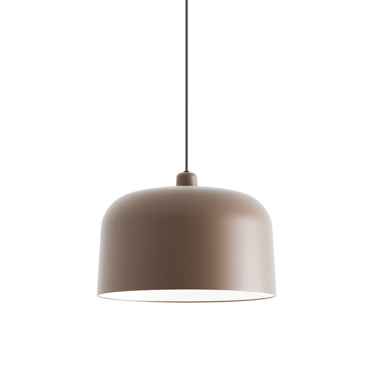 Zile Pendant Light Lighting Luceplan Matte Brick Red Large: 15.7 in diameter