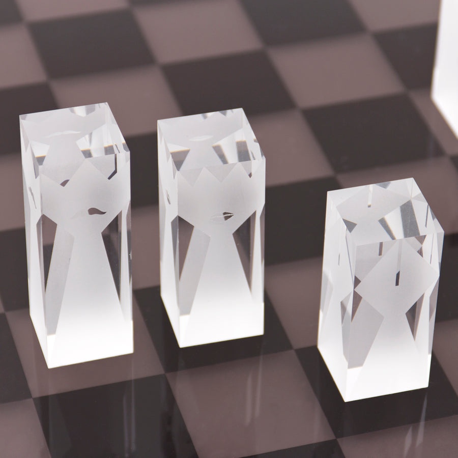 Acrylic Chess Set Jonathan Adler