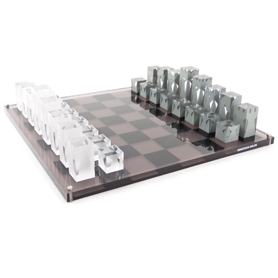 Acrylic Chess Set Jonathan Adler