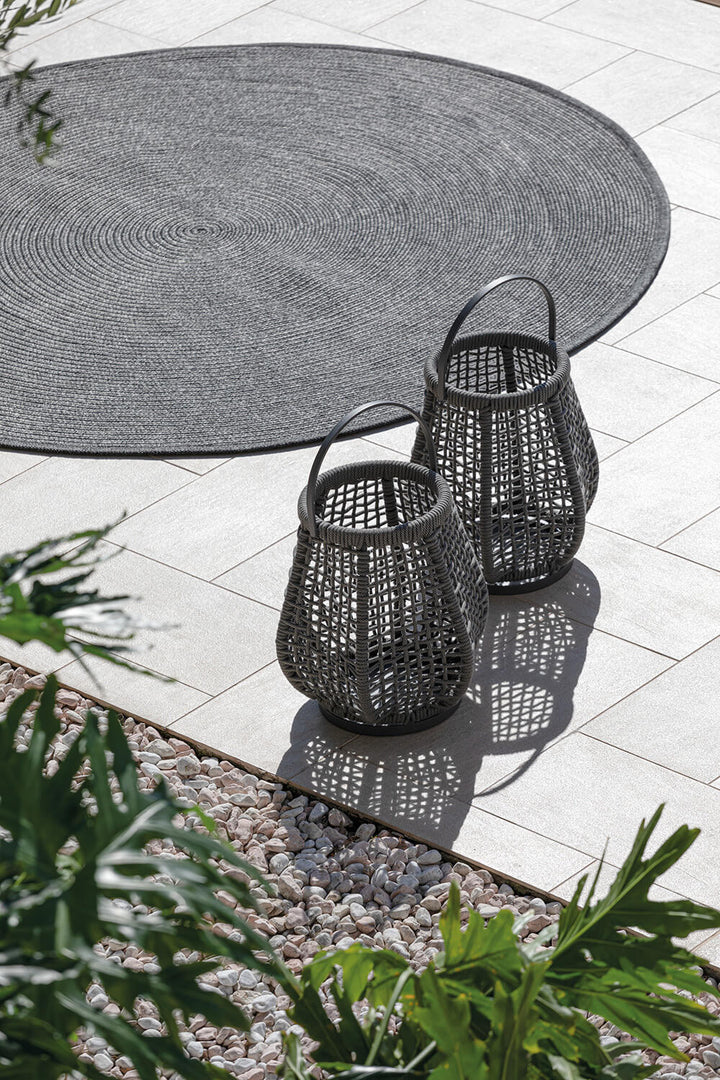 Ludo Candle Floor Lamp Woven Floor Lamps Atmosphera