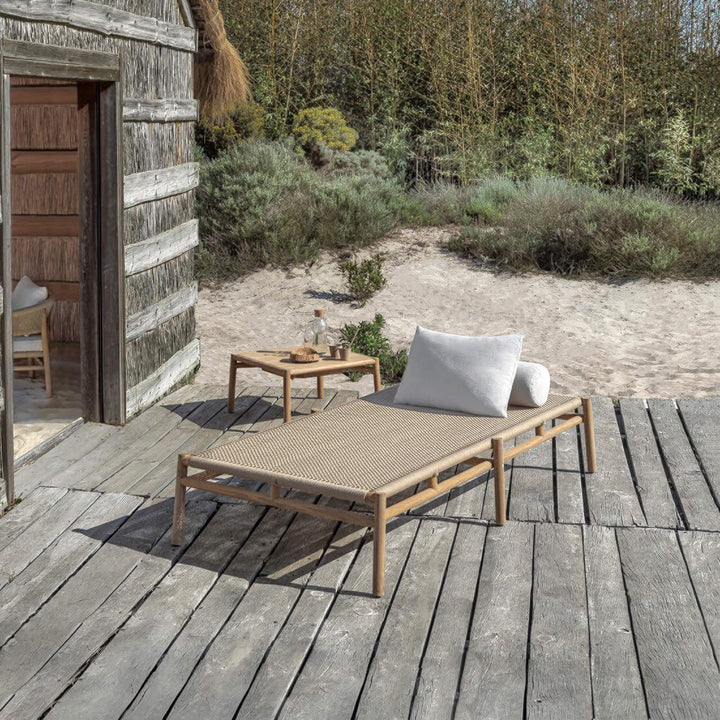 Outdoor High End Italian Designer Kilt Lounger &mdash; Cassoni Loungers Ethimo
