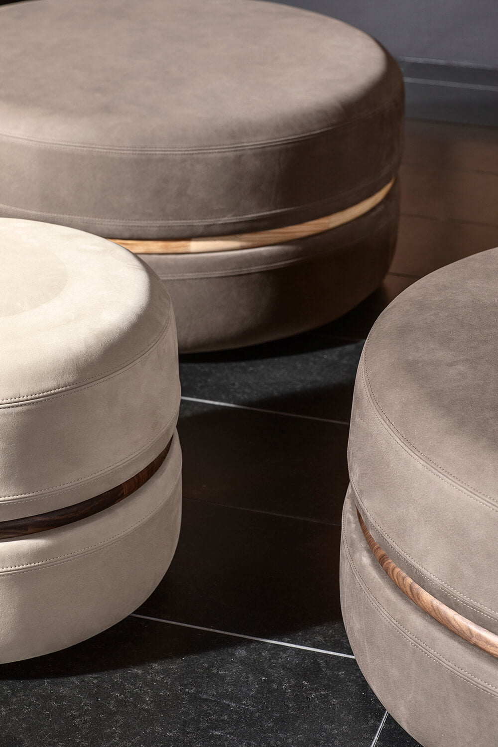 Macaron Ottoman Ottomans & Benches Riva 1920
