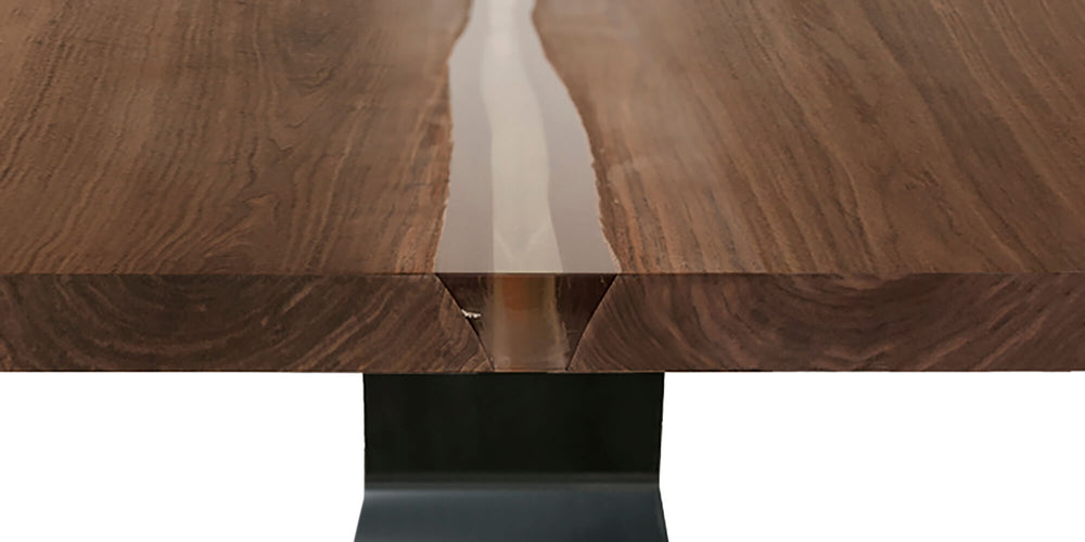 Bedrock Plank C Resin Table Fixed Tables Riva 1920