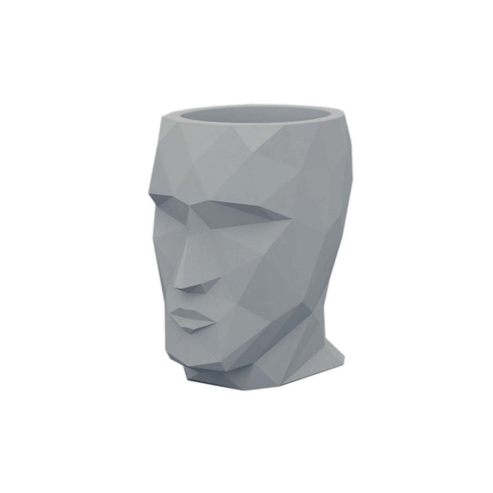 Adan Planter Outdoor Vondom Steel Medium: 19.25 in width