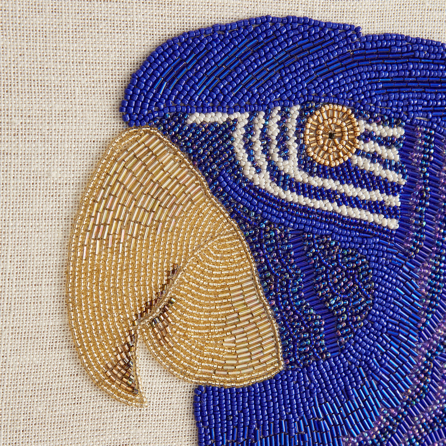 Macaw Beaded Art Jonathan Adler