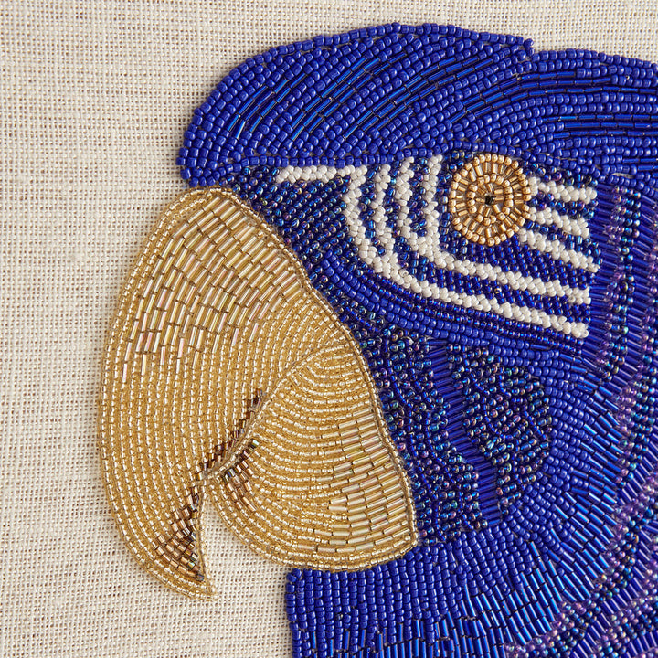 Macaw Beaded Art Jonathan Adler