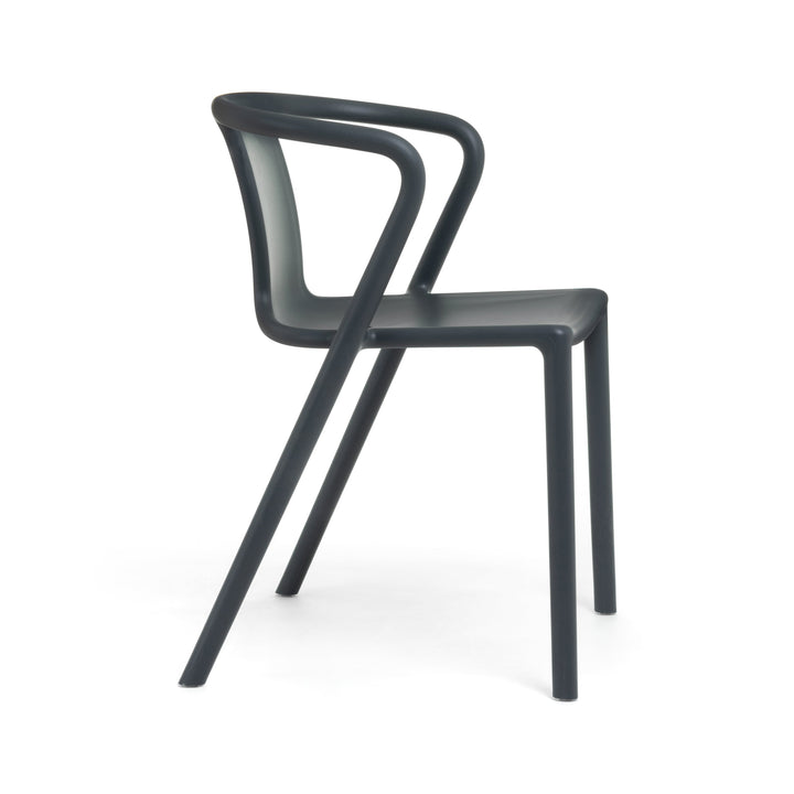 Air Outdoor Stacking Armchair (Set of 4) Chairs Magis Grey Anthracite