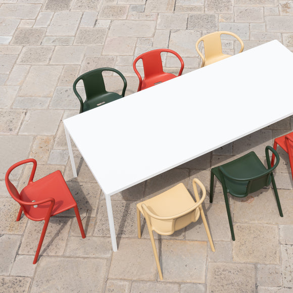 Air Outdoor Stacking Armchair (Set of 4) Chairs Magis