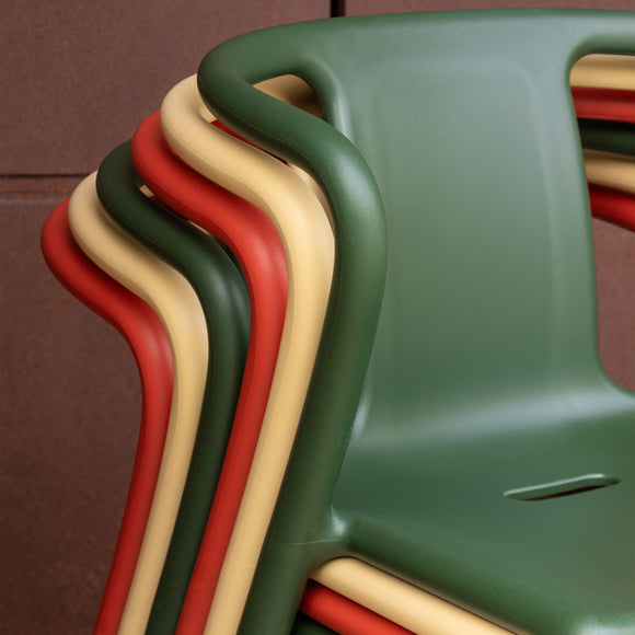 Air Outdoor Stacking Armchair (Set of 4) Chairs Magis