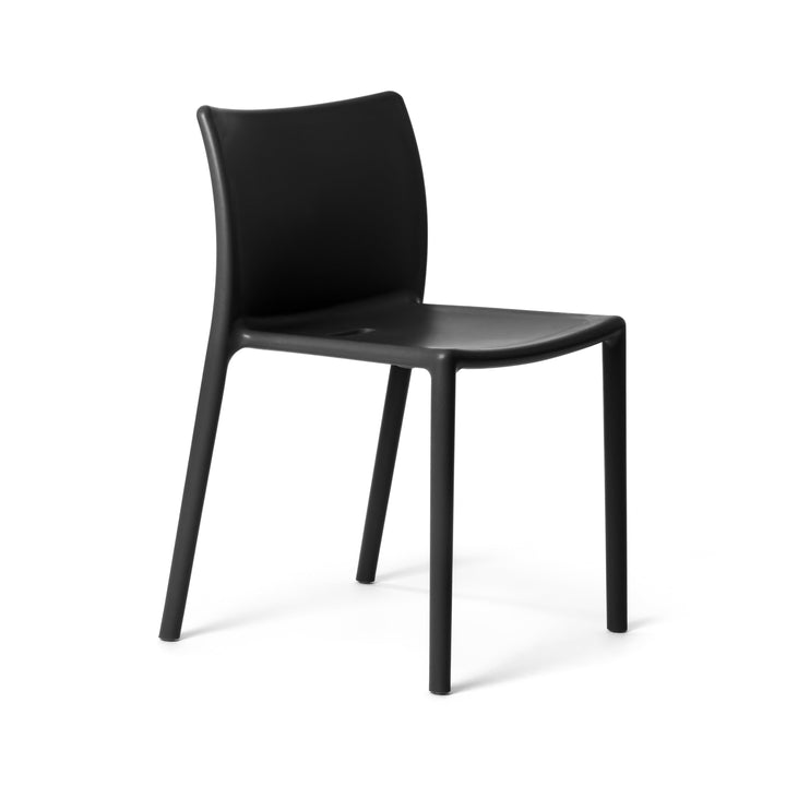 Air Outdoor Stacking Chair (Set of 4) Chairs Magis Black