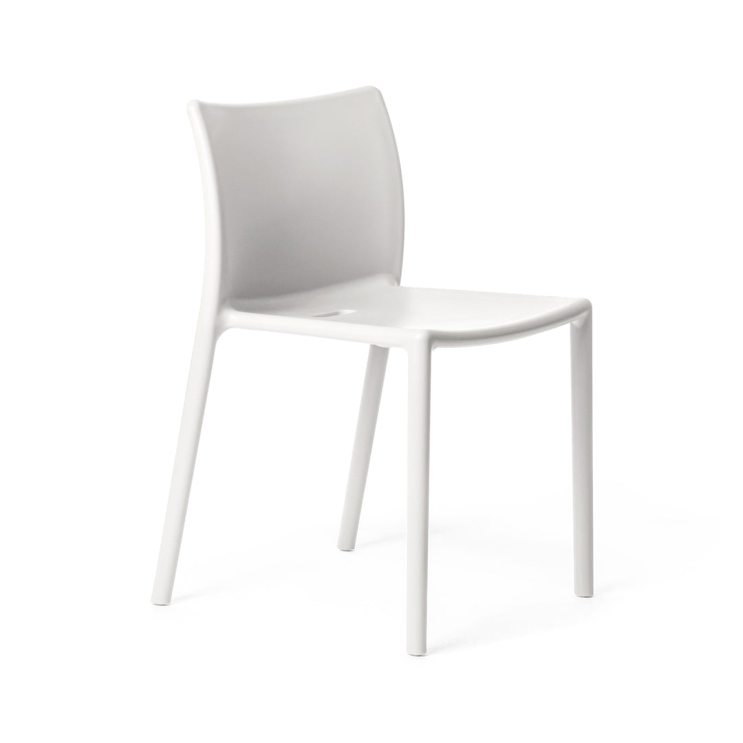 Air Outdoor Stacking Chair (Set of 4) Chairs Magis White