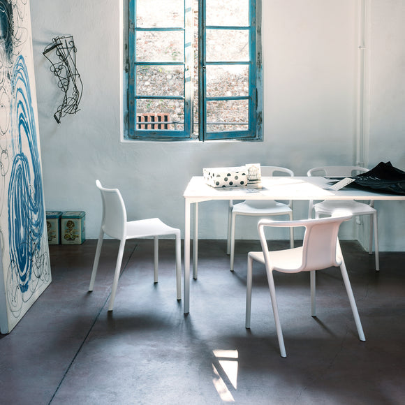 Air Outdoor Stacking Chair (Set of 4) Chairs Magis