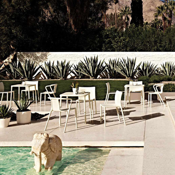 Air Outdoor Stacking Chair (Set of 4) Chairs Magis