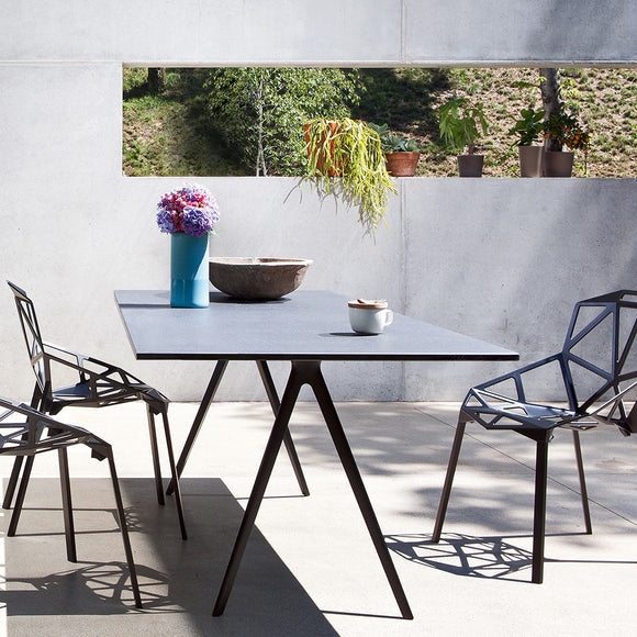 Baguette Rectangular Dining Table Tables Magis