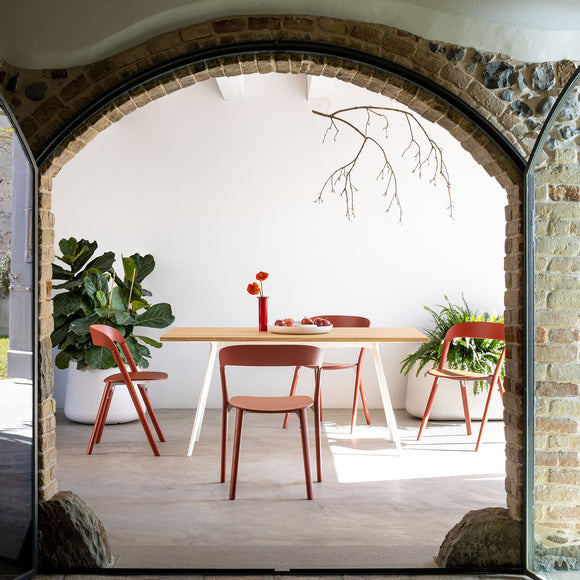 Baguette Rectangular Dining Table Tables Magis