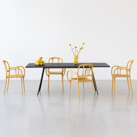 Baguette Rectangular Dining Table Tables Magis