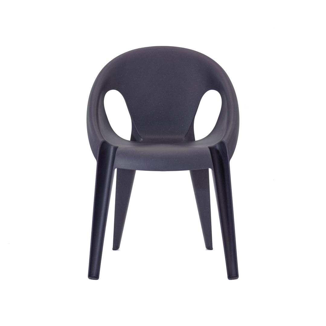 Bell Outdoor Stacking Chair (Set of 4) Chairs Magis Midnight
