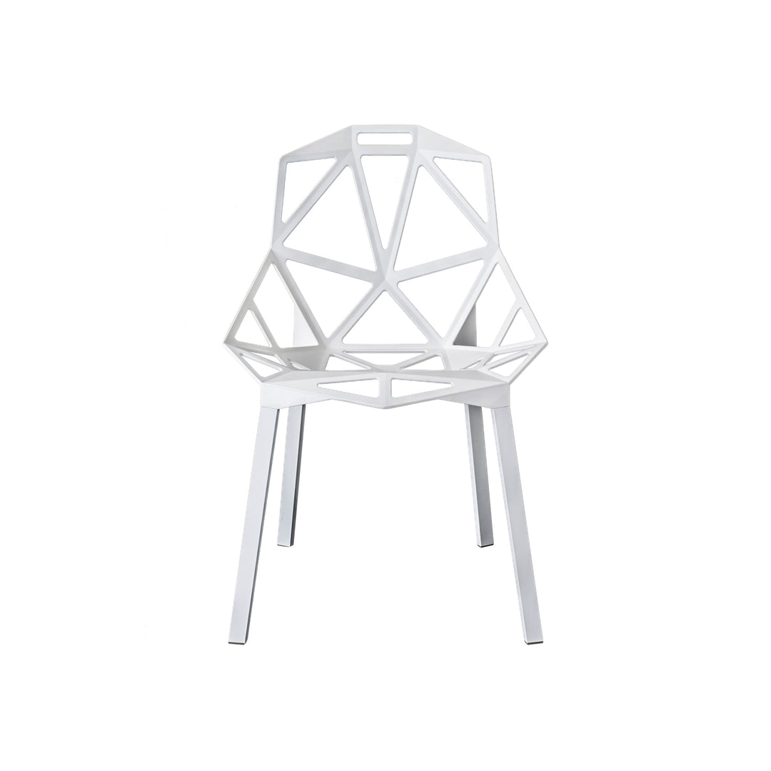 Chair One Outdoor Stacking Chair (Set of 2) Chairs Magis White