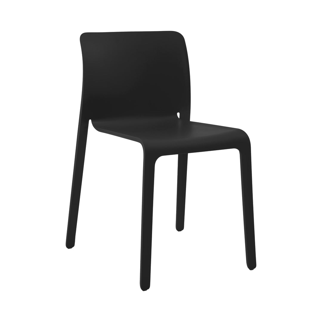 First Outdoor Stacking Chair (Set of 2) Chairs Magis Black 1763 C