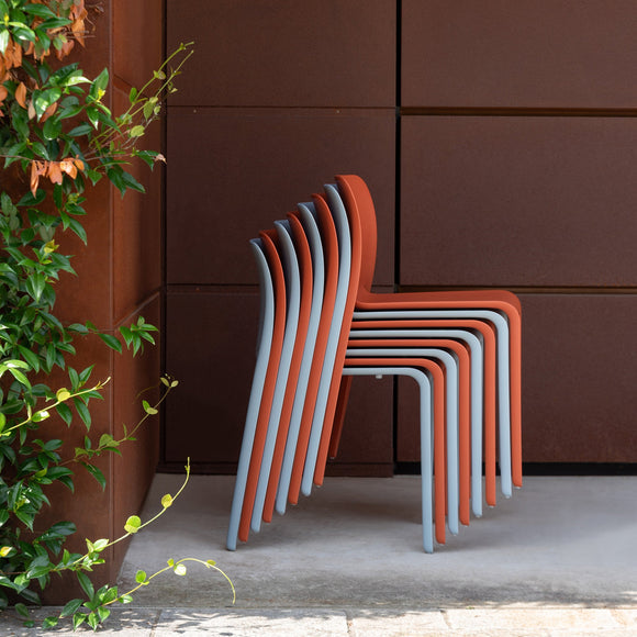 First Outdoor Stacking Chair (Set of 2) Chairs Magis