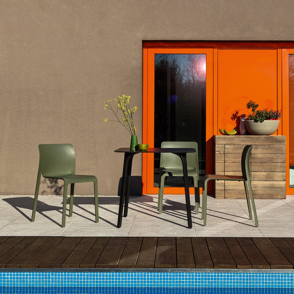 First Outdoor Stacking Chair Chairs Magis