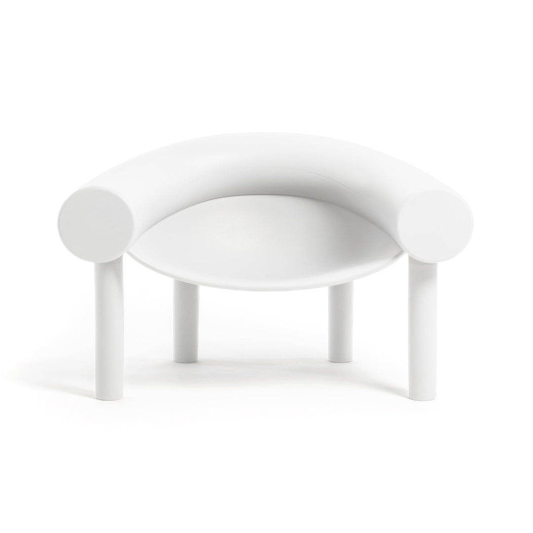 Sam Son Outdoor Low Armchair Outdoor Chairs Magis White