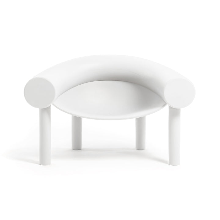 Sam Son Outdoor Low Armchair Outdoor Chairs Magis White