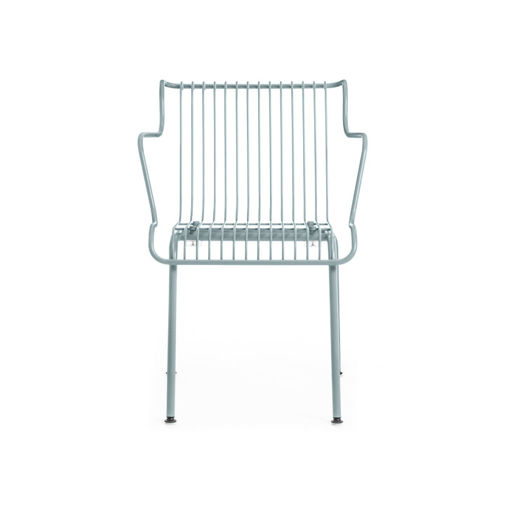 South Outdoor Stackable Armchair Chairs Magis Sky Blue Chair Only