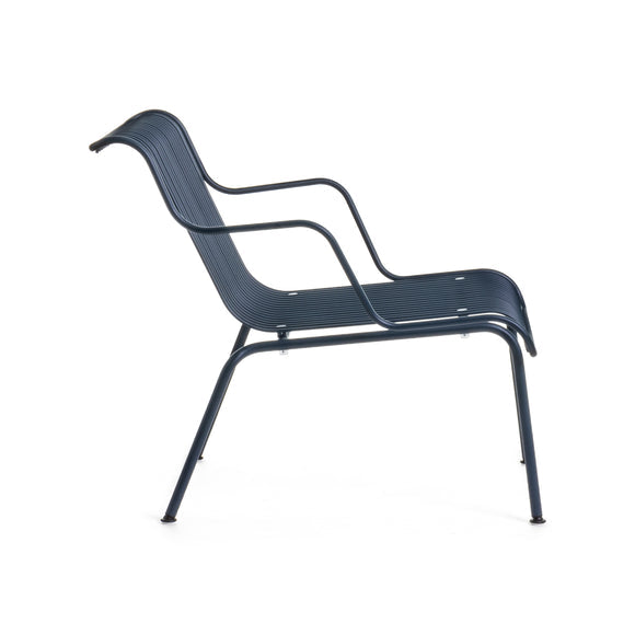 South Outdoor Stackable Lounge Armchair Outdoor Chairs Magis